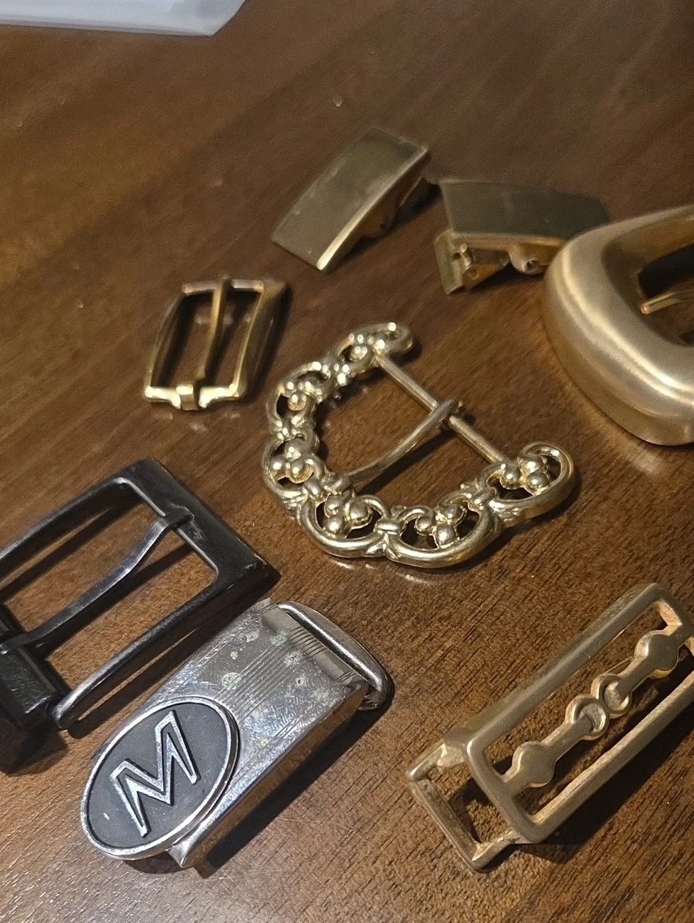 9 BELT BUCKLES